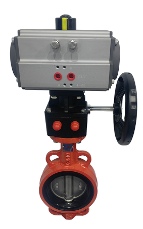 Pneumatic butterfly valve Pneumatic butterfly valve