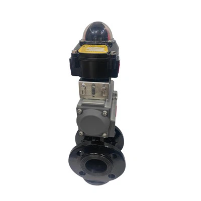 Prirubnički pneumatski meki leptir ventil