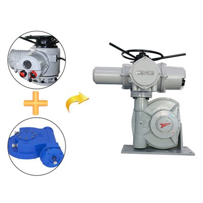 Mjenjač s djelomično okretnim električnim aktuatorom