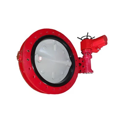 Električni leptir ventil u obliku slova U