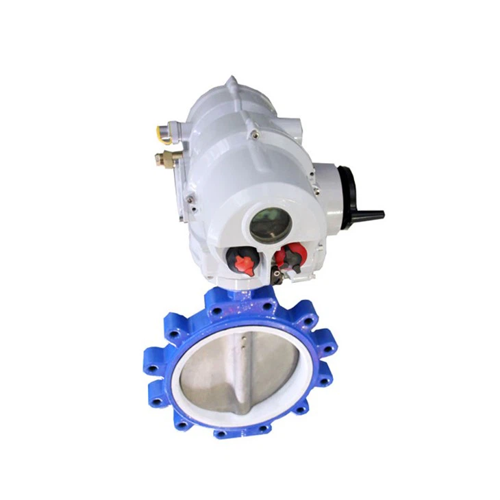 Two Eccentric PTFE Lined Butterfly Valve