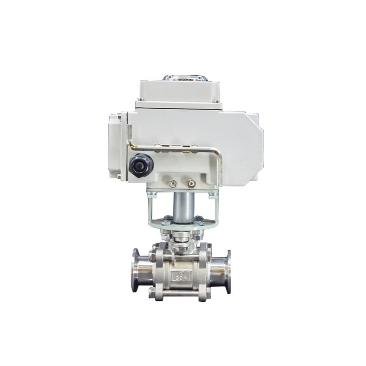 CF8 Tri-clamp Sanitary Floating Ball Valve