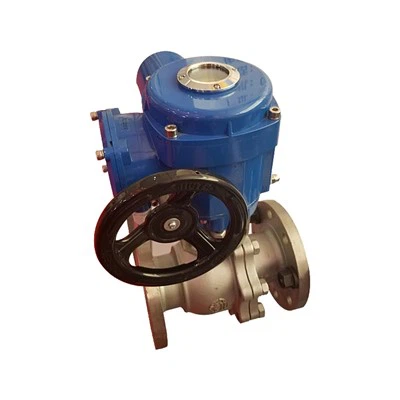 Električni motorizirani plutajući kuglični ventil s tvrdom brtvom