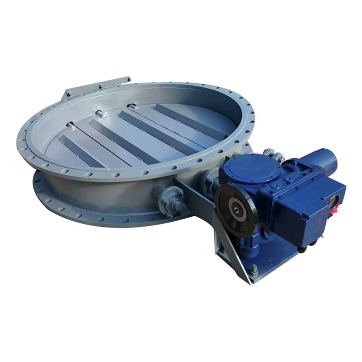 WCB A216 Damper Butterfly Valve Electric Actuator