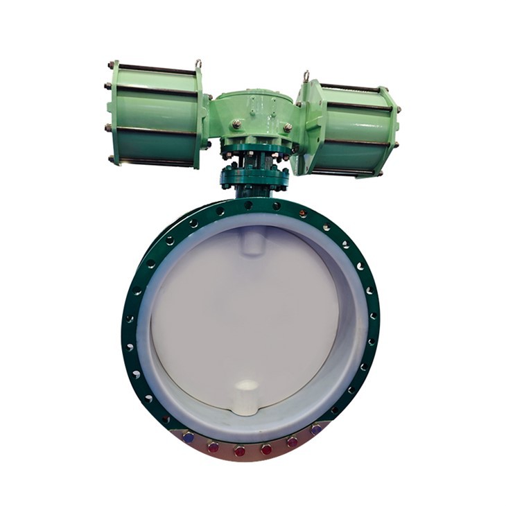 Pneumatic PTFE Butterfly Valve Actuator